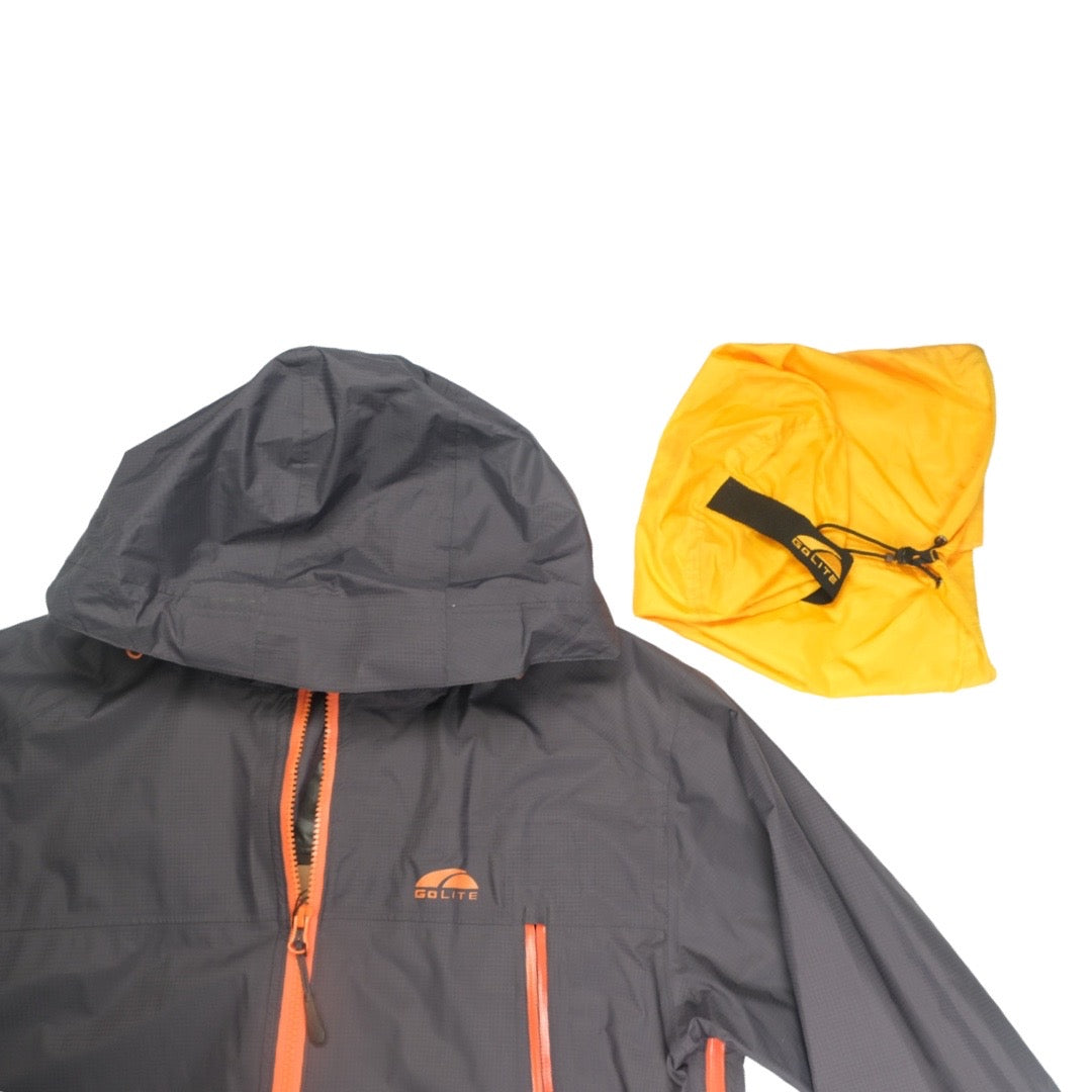 GoLite Men's Currant Mountain Paclite 2 Layer Rain Jacket
