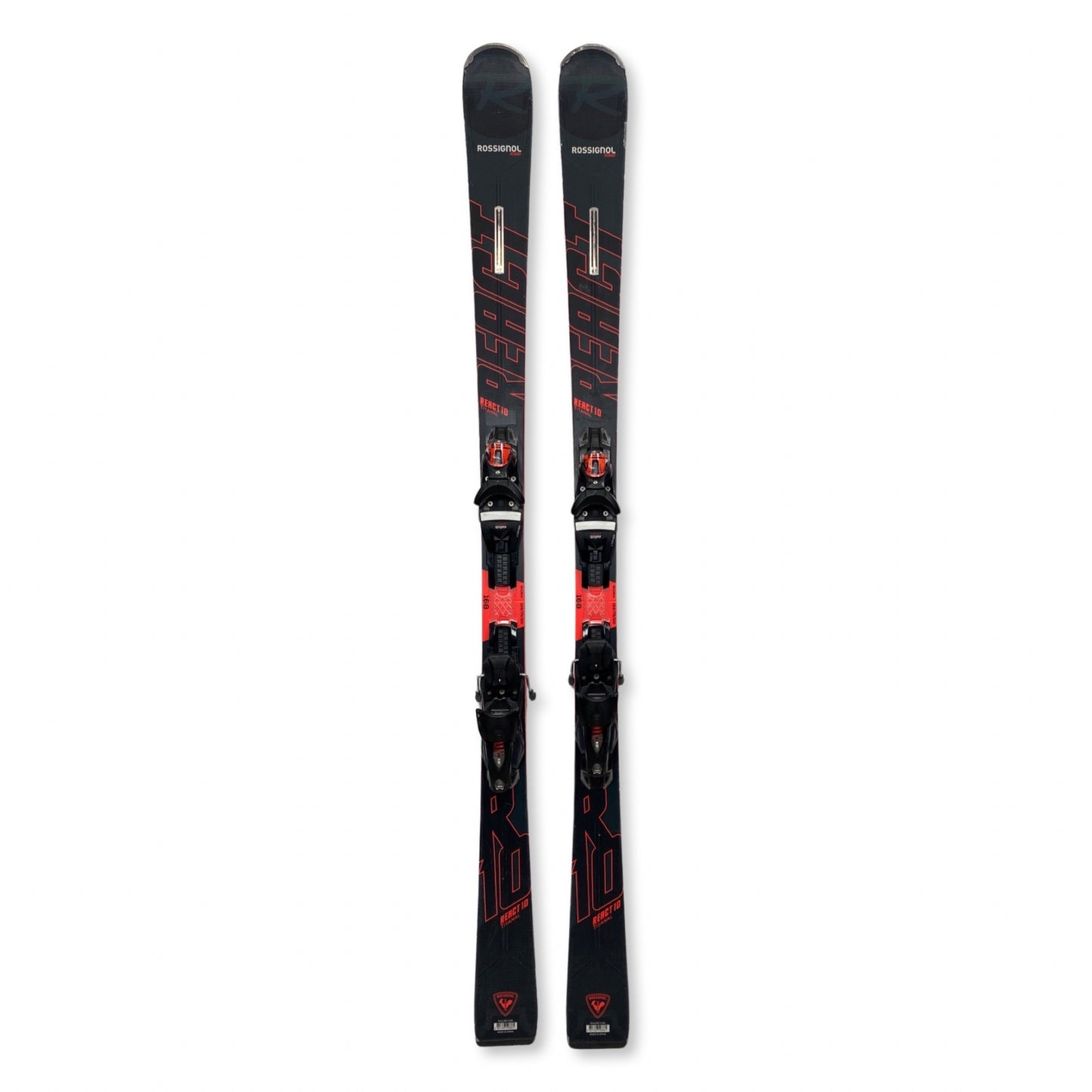 Rossignol React 10 TI Skis w/ SPX 12 GW Bindings, 168cm